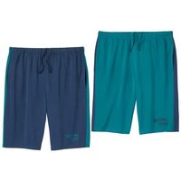 Atlas for Men Men's Running Shorts Pack of 2 in Navy | Size: Medium