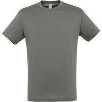SOL'S Men's Regent Short Sleeve T-Shirt in Mid Grey | Size: 3XL