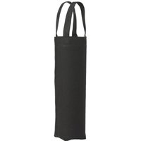 Nutshell Women's Premium Canvas Bottle Bag in Black