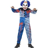 Deluxe Sinister Clown Costume Set Mid