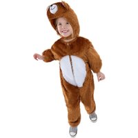 Smiffys Bear Costume in Dark Brown | Size: 4-6 Years