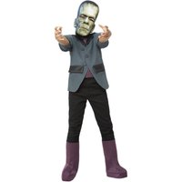 Universal Monsters Boy's Frankenstein Costume Set in Black | Size: 4-6 Years