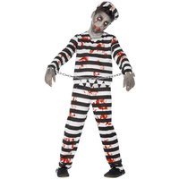 Zombie Convict Costume Set