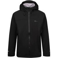 Trespass Men's Johannes DLX Waterproof Jacket in Black | Size: Large