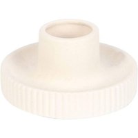Something Different Ribbed Smudge Bowl in White