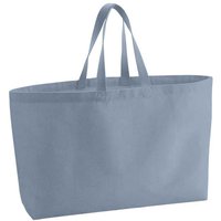 Westford Mill Women's Canvas Oversized Tote Bag in Duck Egg Blue