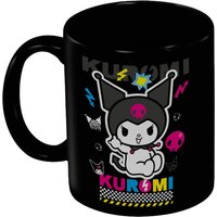 Sanrio CMYK Kuromi Mug in Black