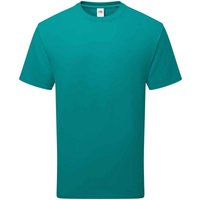 Fruit of the Loom Men's Cotton T-Shirt in Turquoise | Size: Large