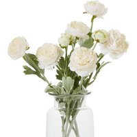 Hill Interiors The Natural Garden Collection Ranunculus Artificial Flower in Burnt Orange