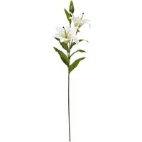 Hill Interiors Madonna Lily Artificial Flower Spray in White