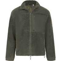 Sherpa Fleece Jacket Dark