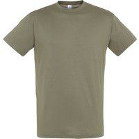 SOL'S Men's Regent Short Sleeve T-Shirt in Khaki | Size: 3XL