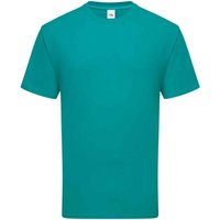 Fruit of the Loom Men's Ringspun Premium T-Shirt in Turquoise | Size: 3XL