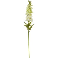 Hill Interiors Elatum Delphinium Artificial Flower in White