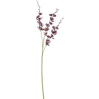 Hill Interiors Cymbidium Spray Artificial Flower in Purple