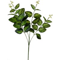 Hill Interiors Variegated Artificial Plant in Green