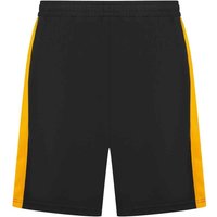 Finden & Hales Knitted Zip Pocket Sweat Shorts in Black | Size: 11-12 Years