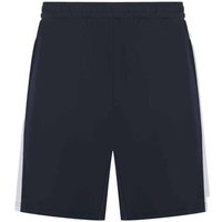 Finden & Hales Knitted Zip Pocket Sweat Shorts in Navy | Size: 13 Years