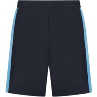 Finden & Hales Knitted Zip Pocket Sweat Shorts in Mid Navy | Size: 7-8 Years