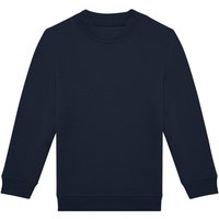 B&C ID.332 Crew Neck Sweatshirt in Navy | Size: 7-8 Years