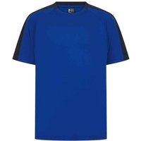 Finden & Hales Plain Mid Blue T-Shirt | Size: 3-4 Years