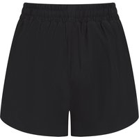 Tombo Women's Double Layered Sports Shorts in Black | Size: Medium