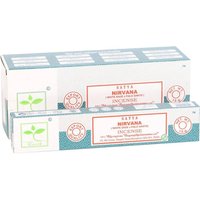 Satya Nirvana Earth Incense Sticks (Pack of 6) in Brown