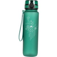 Trespass Novalock Sports Water Bottle in Bright Green