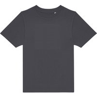 B&C Plain Red T-Shirt in Dark Grey | Size: 12-13 Years