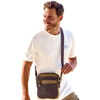 Atlas for Men Men's Multi Pocket Crossbody Bag in Camel