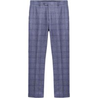 Bradley Checked Suit Trousers 32R