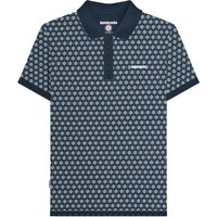 Roundel Geometric Big & Tall Polo Shirt