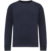 Round Neck Oversized Sweatshirt