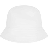Larkwood Plain Bucket Hat in White | Size: 6-12 m