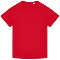 B&C Active T-Shirt in Red | Size: 7-8 Years
