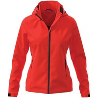 Stedman Women's Lux Hooded Soft Shell Jacket in Red | Size: Small