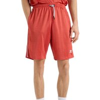 Umbro Men's Football Shorts in Light Red | Size: Medium
