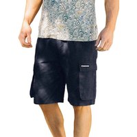 Lambretta Men's Utility SS25 Cargo Shorts in Navy | Size: 36R