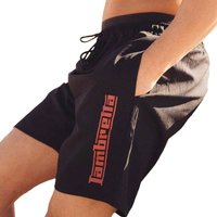 Lambretta Men's SS25 Swim Shorts in Black | Size: 38R