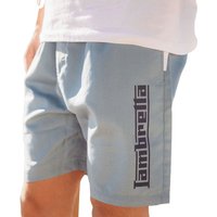 Lambretta Men's SS25 Swim Shorts in Light Blue | Size: 34R