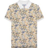 SS25 Paisley Branded Big & Tall Polo Shirt