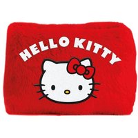 Hello Kitty Laughing Plush Pencil Case in Red