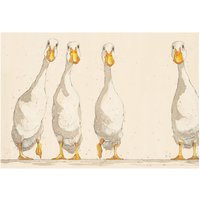 Nice Weather Ducks Paper Poster Medium