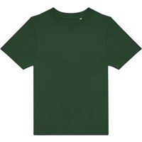 B&C Plain Red T-Shirt in Bottle Green | Size: 7-8 Years