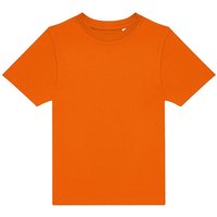 B&C Plain Red T-Shirt in Orange | Size: 5-6 Years