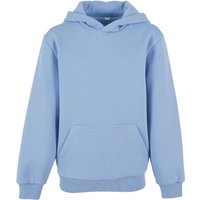 Build Your Brand Fluffy Hoodie in Blue | Size: 13-14 Years