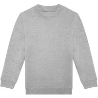 B&C ID.332 Crew Neck Sweatshirt in Grey | Size: 3-4 Years
