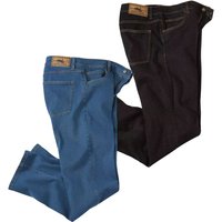s Stretch Regular Jeans Pack 2 28R
