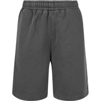 Build Your Brand Men's Vintage Heavy Sweat Shorts in Dark Grey | Size: 3XL