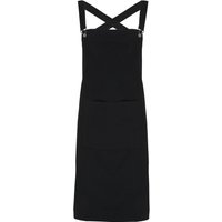 Premier Barista Cross Back Full Apron in Black